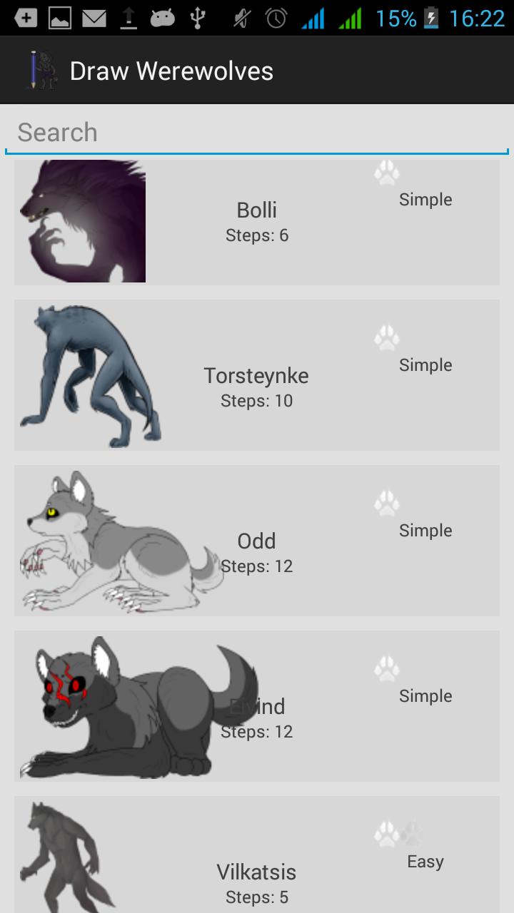 How To Draw Werewolves