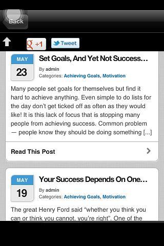 Self Improvement Success App