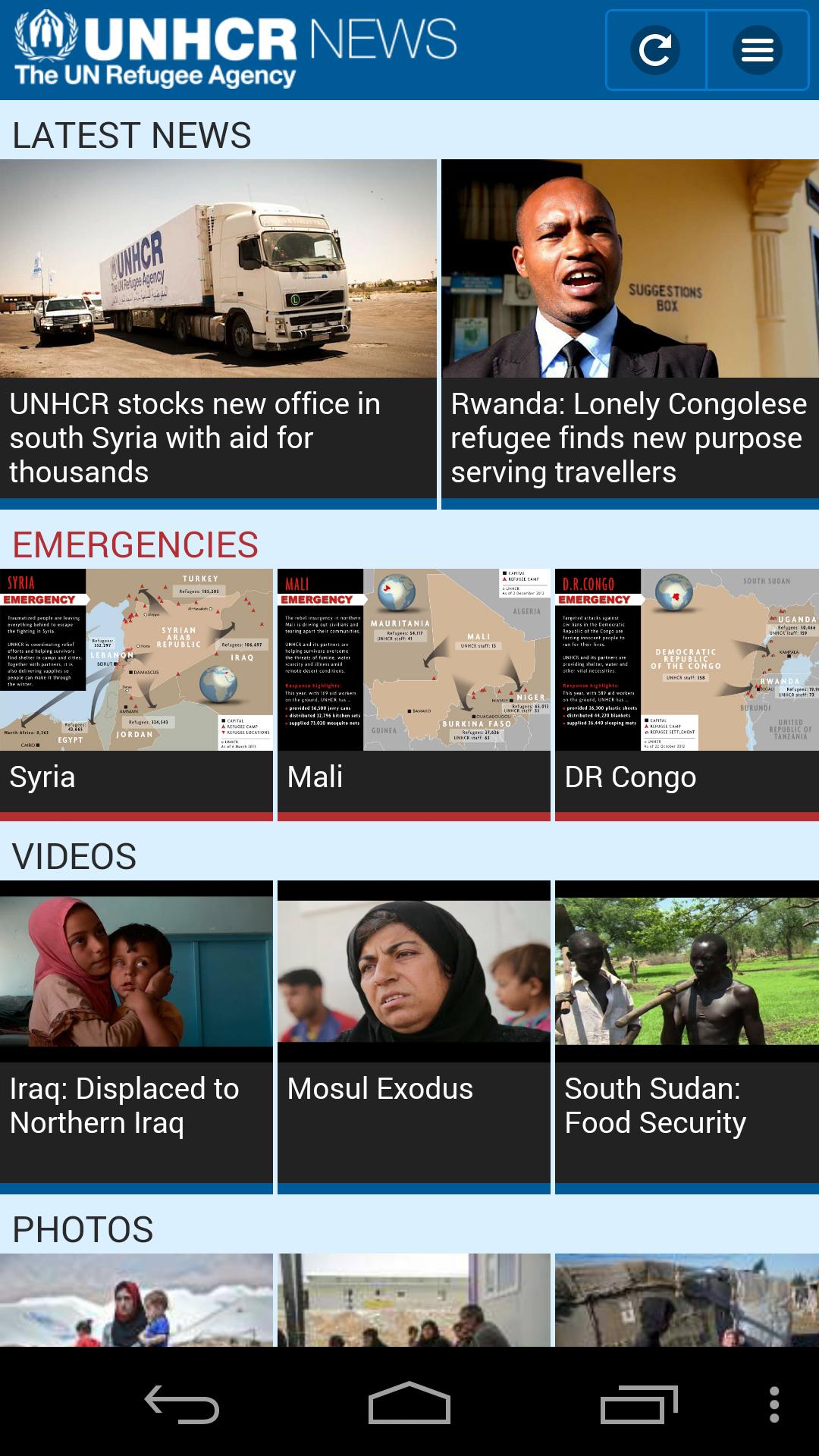 UNHCR News