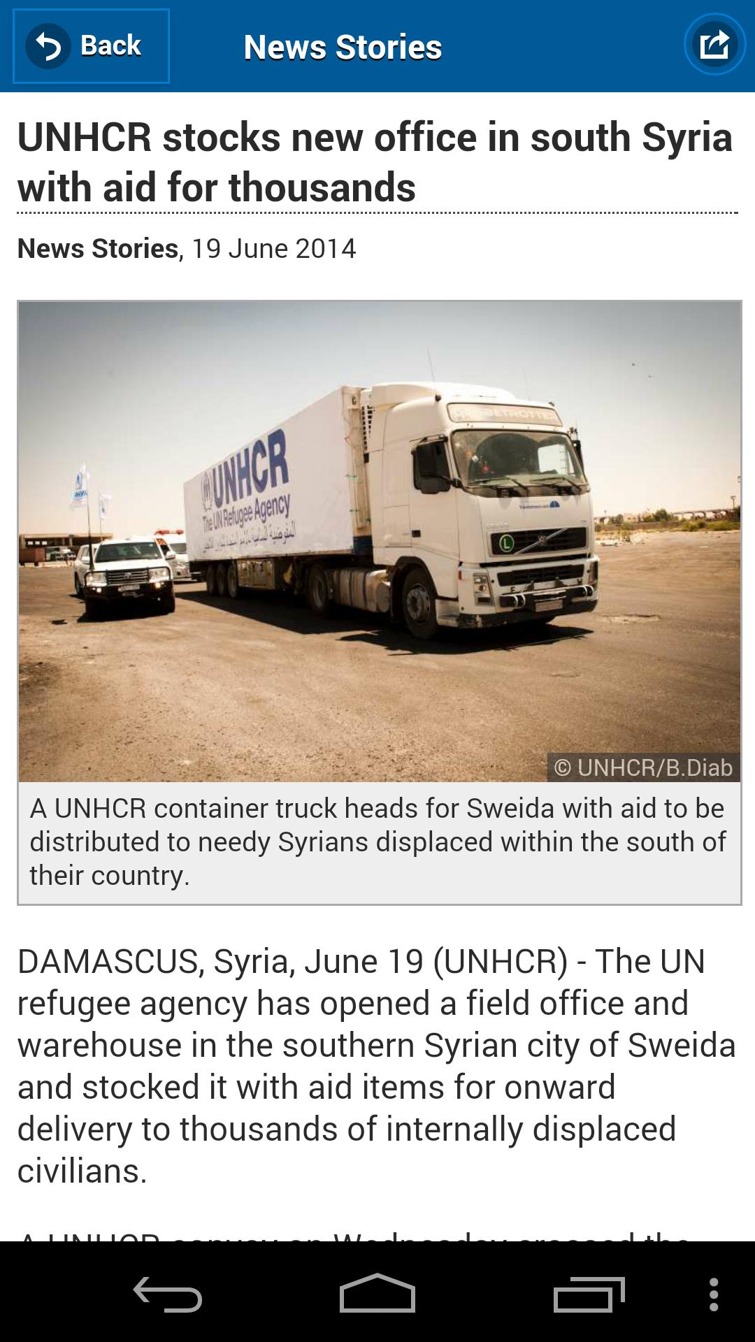 UNHCR News