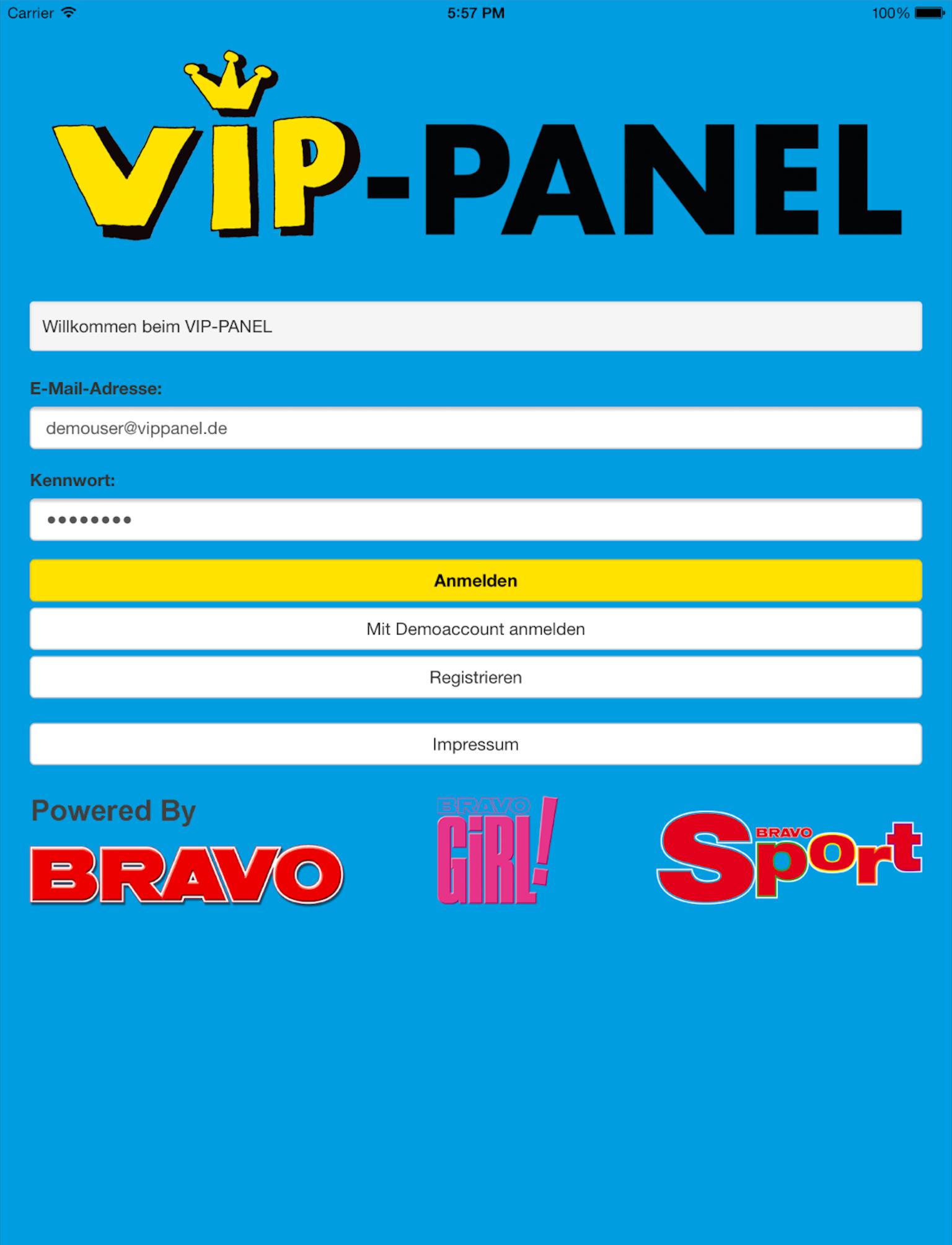 VIP-Panel