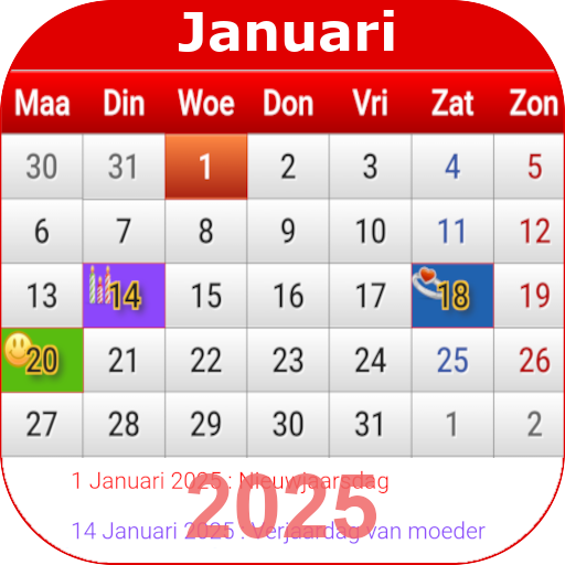 Nederland Kalender 2024