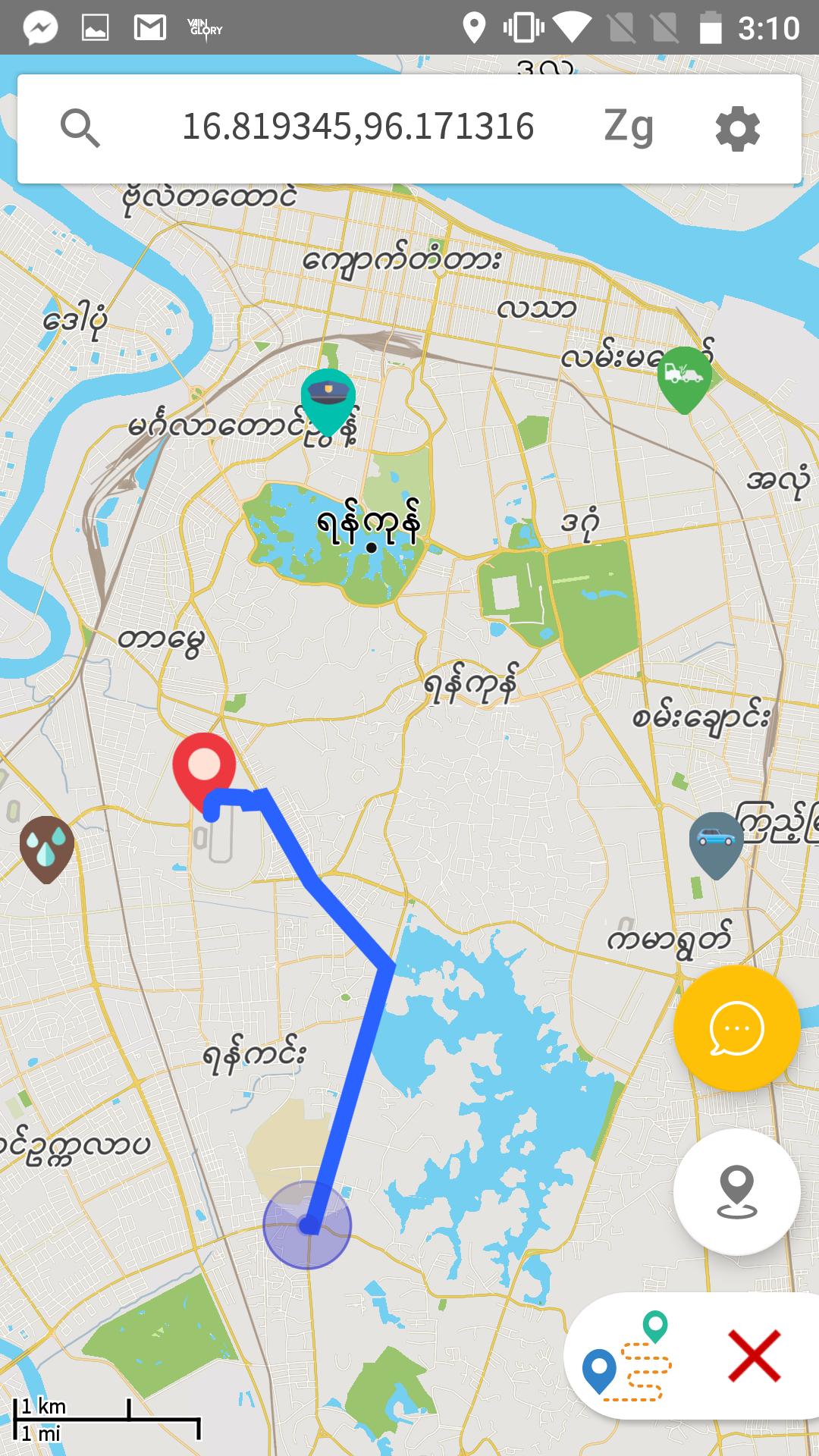 Yangon Map Offline