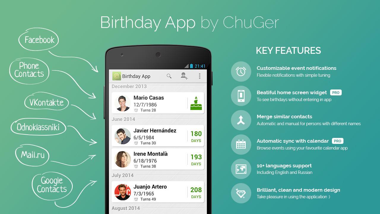 Birthday App Free