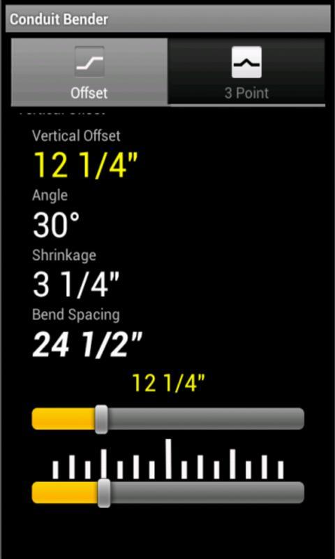 Conduit Bending Calculator