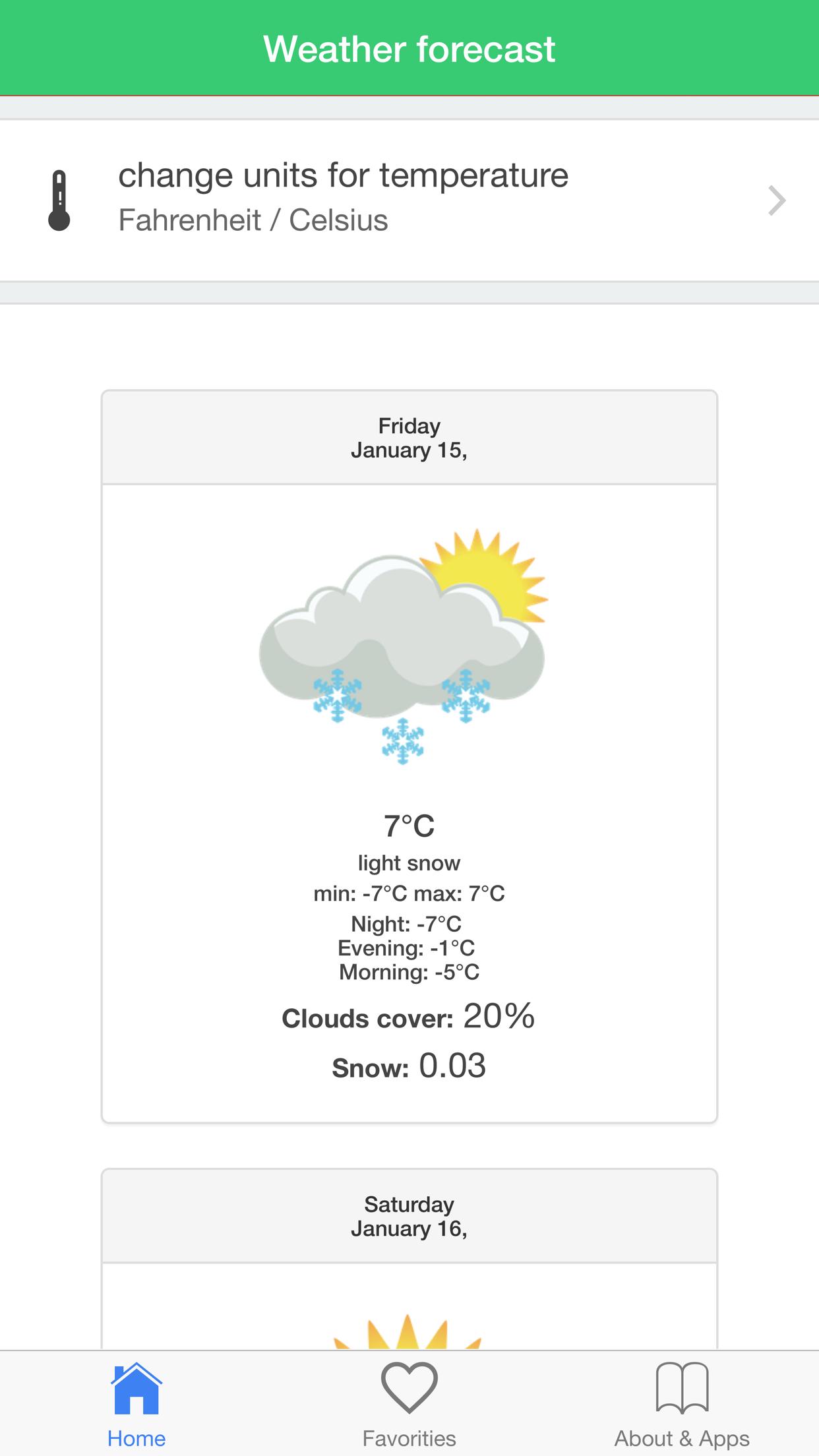 Japan weather forecast