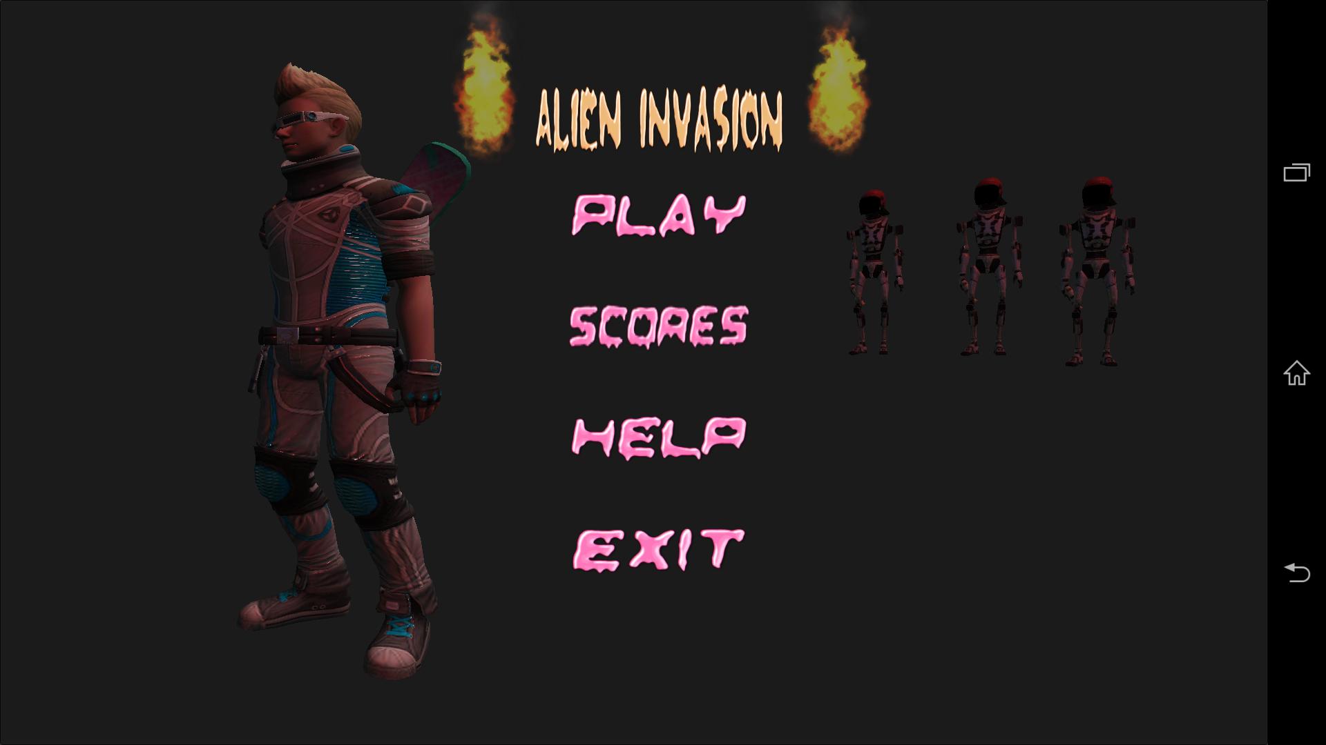 Alien Invasion (A 3D Game)