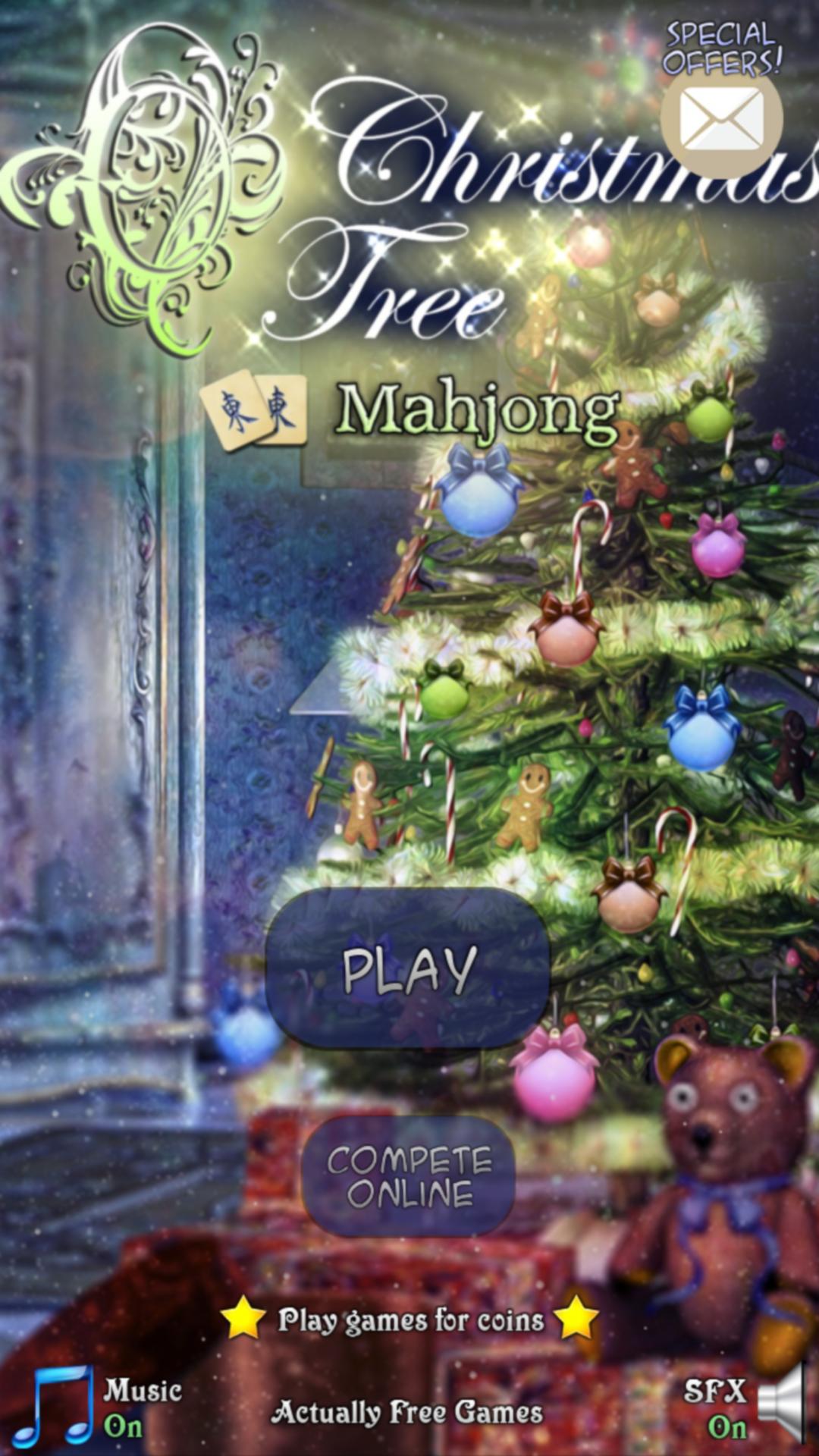 Hidden Mahjong: Christmas Tree