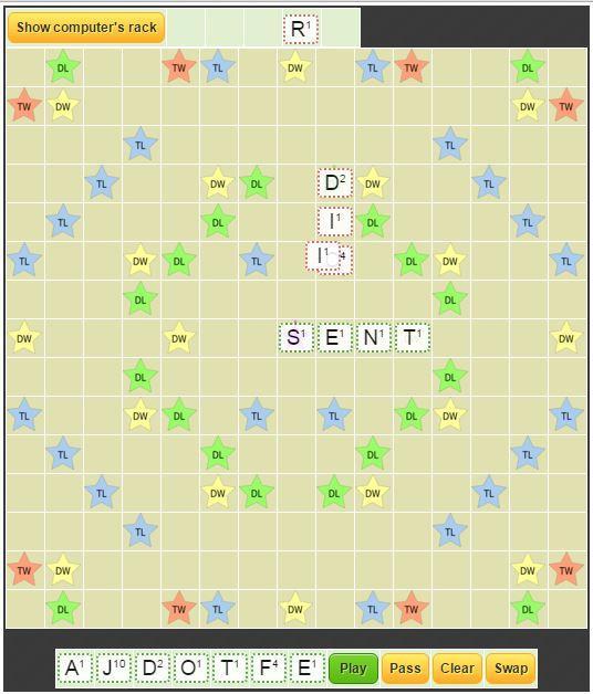 Scrabble Solitaire 2