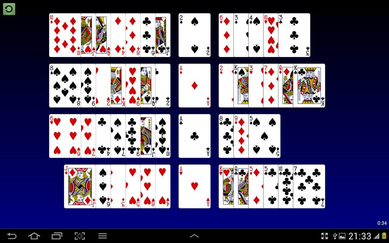 Castle Solitaire Cards