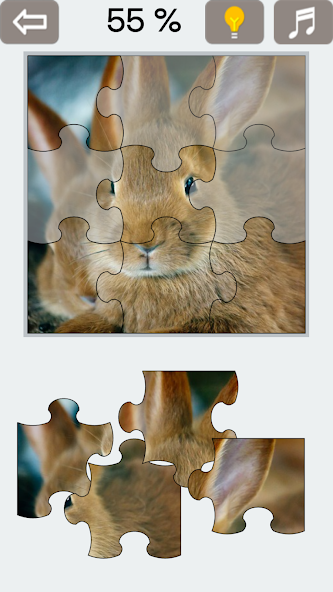 Jigsaw Puzzle: Rabbit