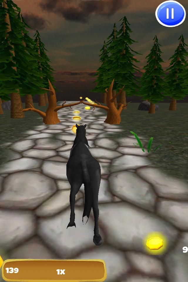 Black Stallion: 3D Horsey Game