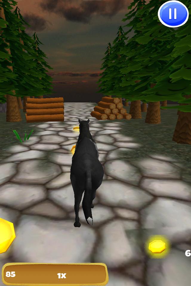 Black Stallion: 3D Horsey Game