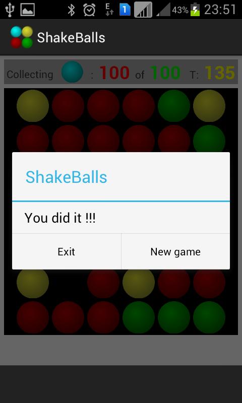 Shake & Collect Balls, Marbles