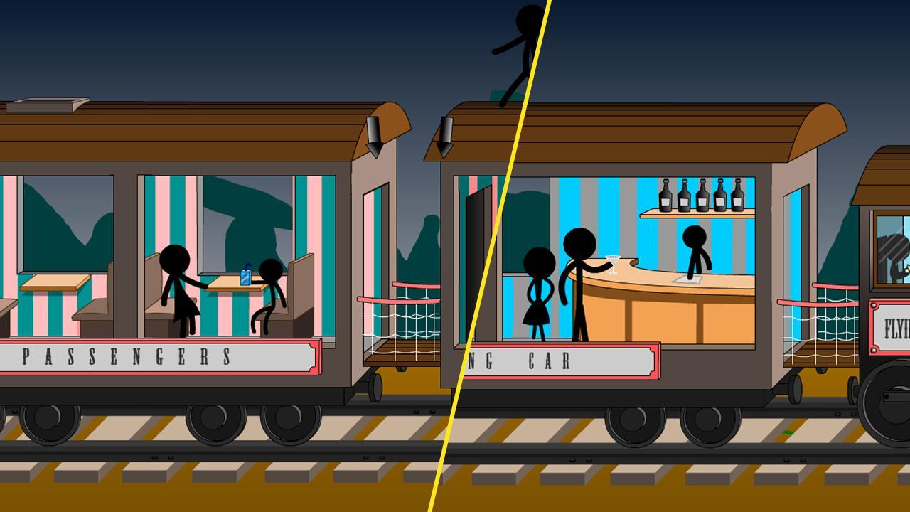 Stickman Death Train