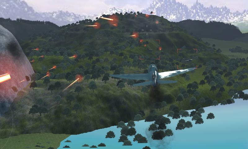 world war plane combat