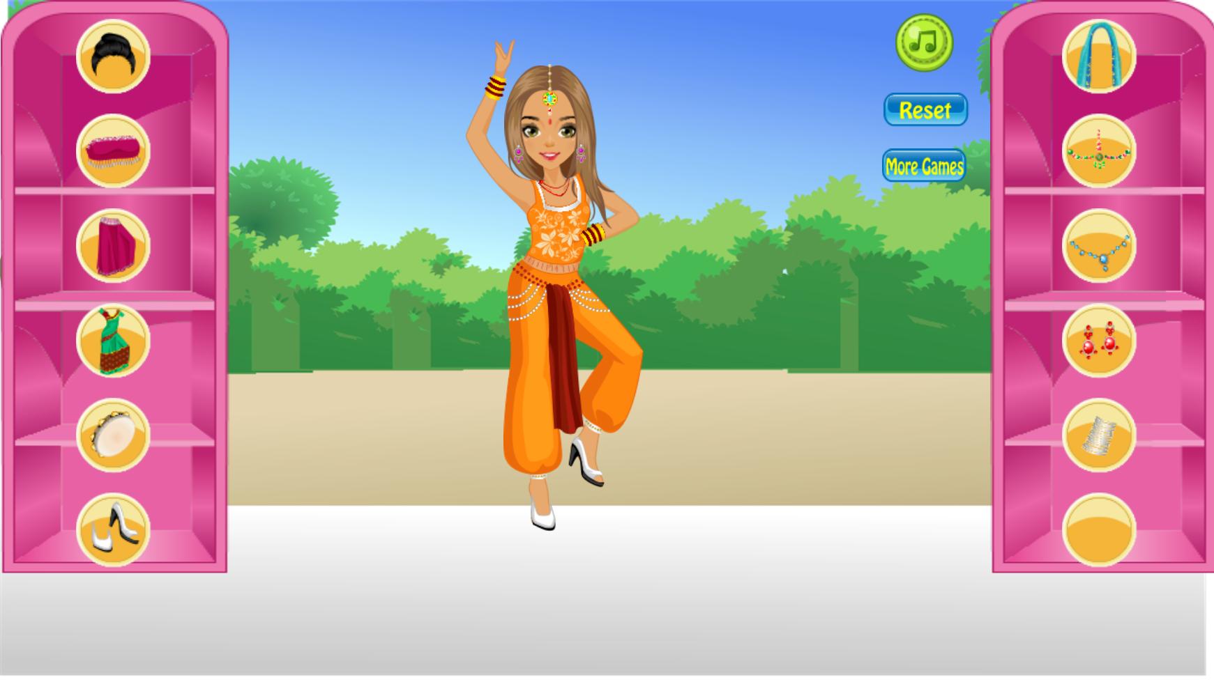 indian fashion dress up game