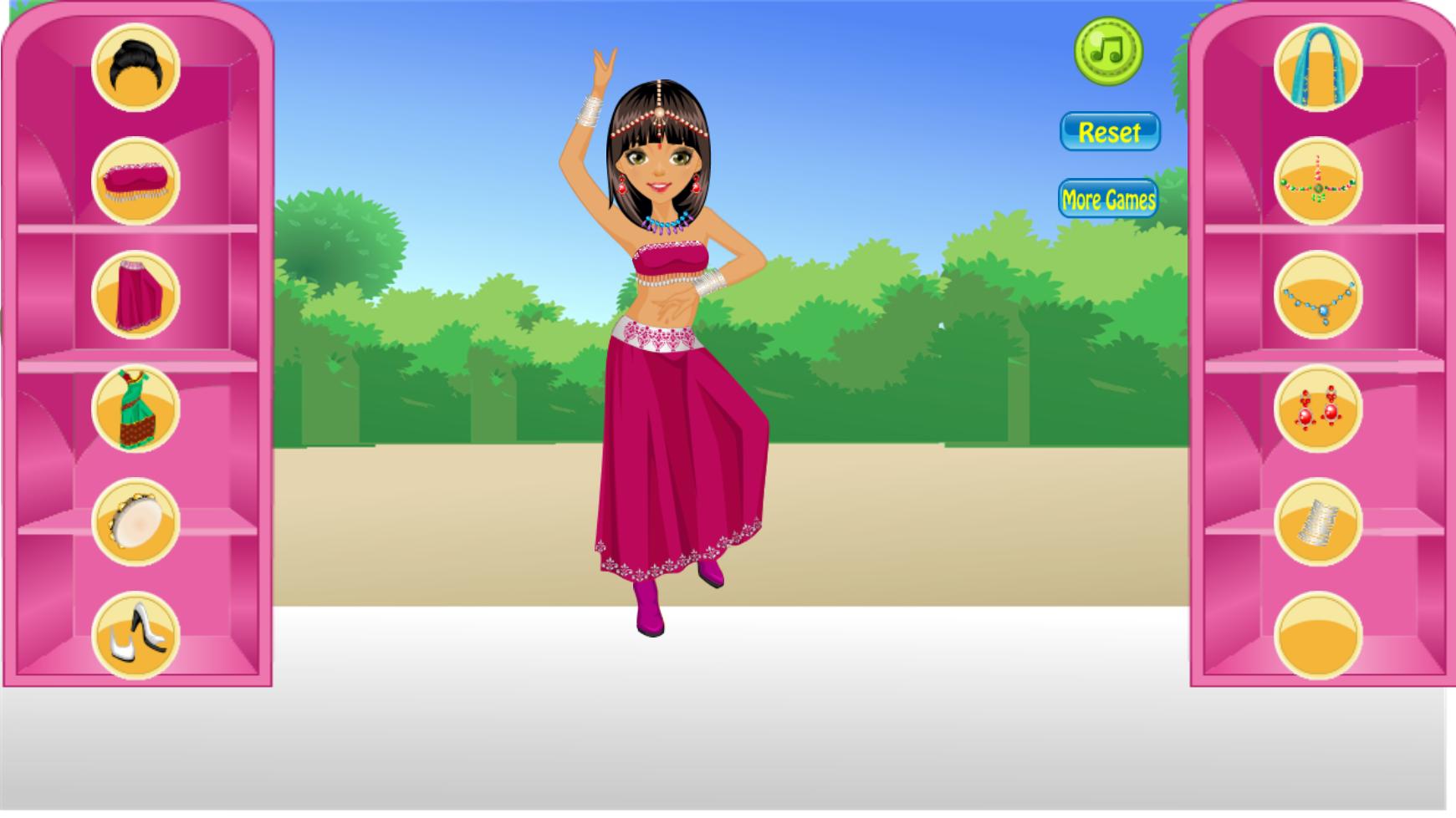 indian fashion dress up game