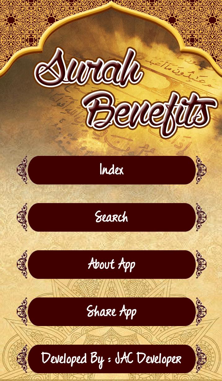 Surah Benefits