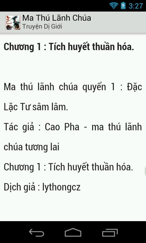 Ma Thu Lanh Chua - Tien hiep