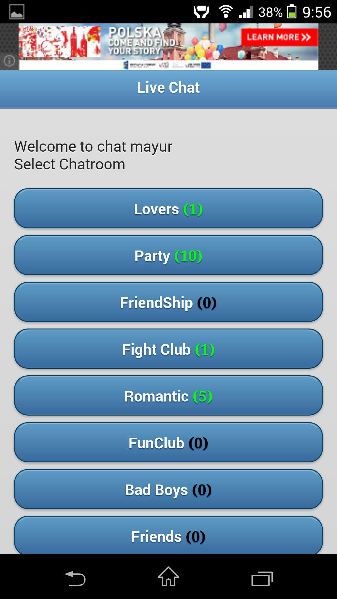 Chat Rooms Old