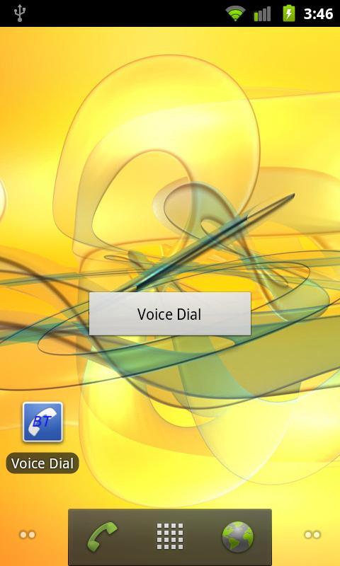 Bluetooth Voice Dial Widget