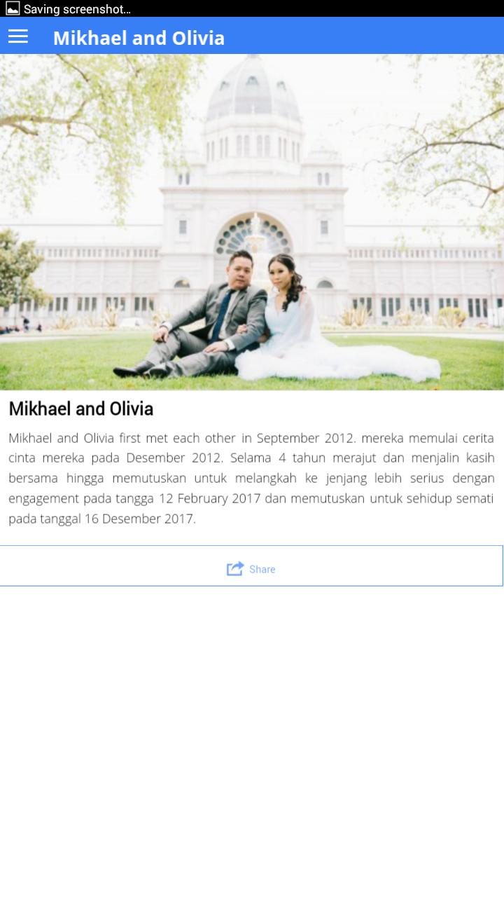 Mikhael & Olivia Wedding