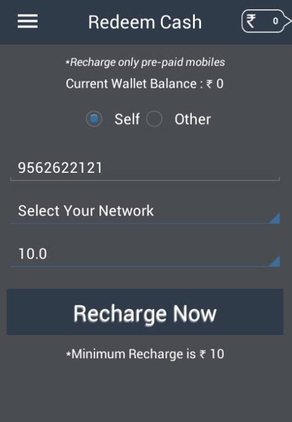 Rcent - Free Mobile recharge