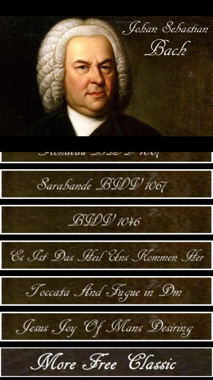 Bach symphony