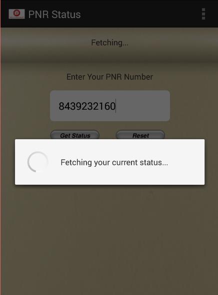 PNR Status Enquiry