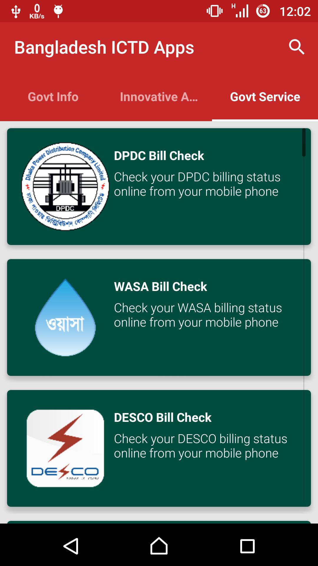 Bangladesh ICTD Apps