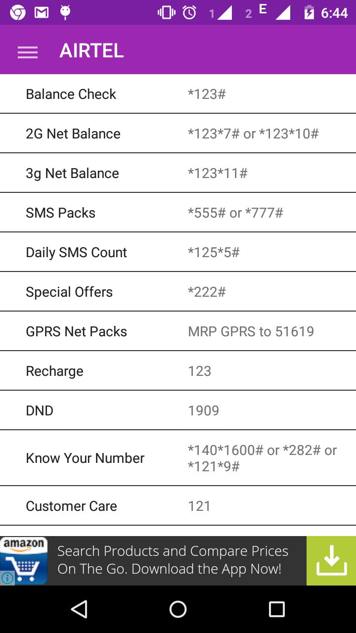 Mobile Secret USSD Codes