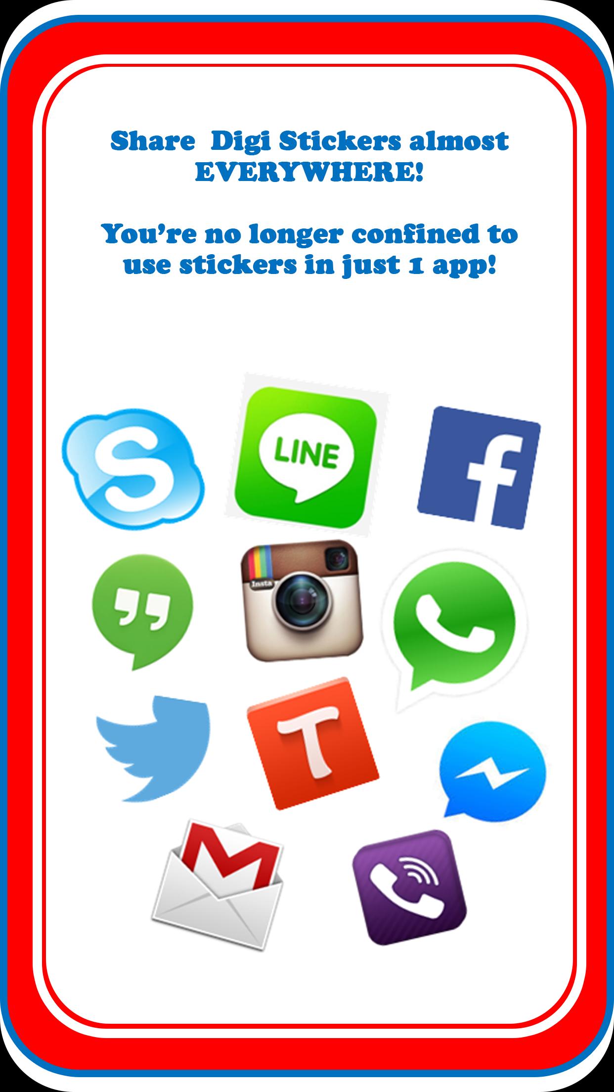 Digi Stickers App