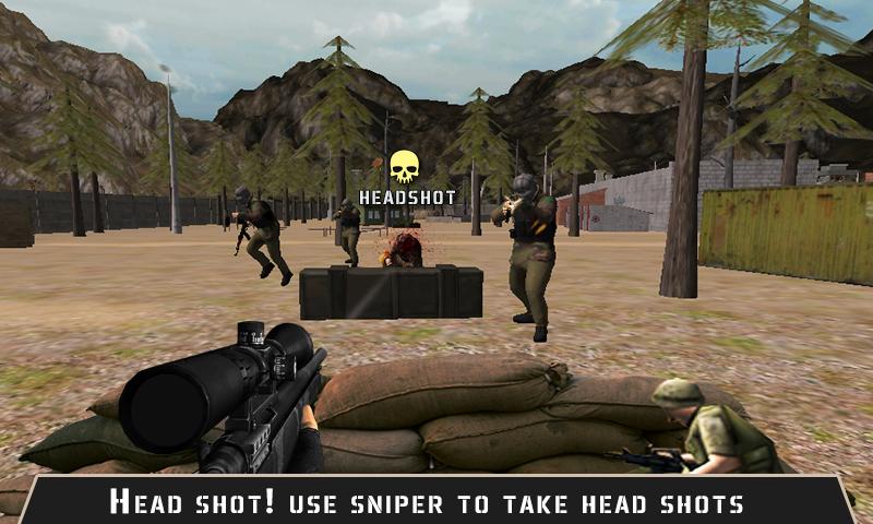 Army Squad counter strike 3D