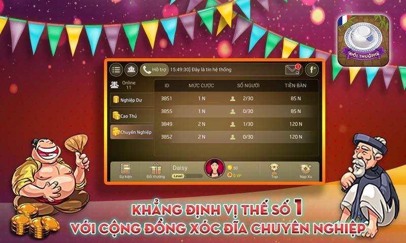 Xoc dia X9 - doi thuong online