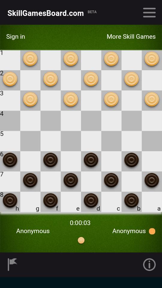 Checkers by SkillGamesBoard