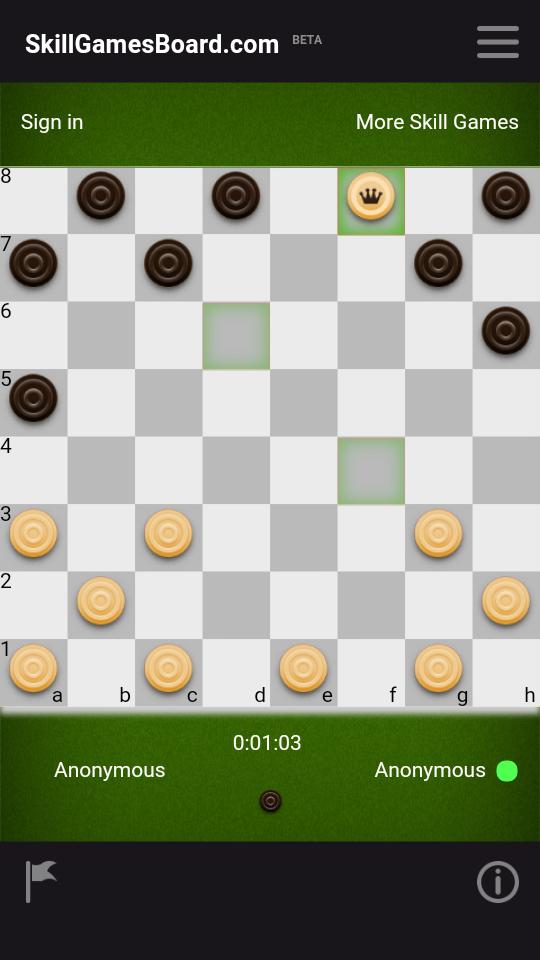 Checkers by SkillGamesBoard