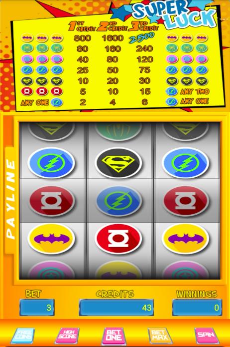 Superhero Slots 777