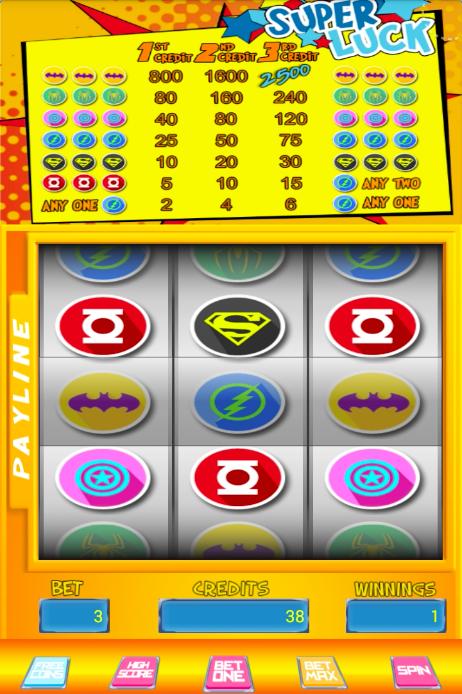 Superhero Slots 777