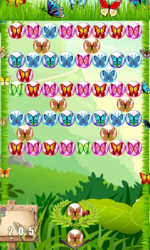 Butterfly Bubble Shooter