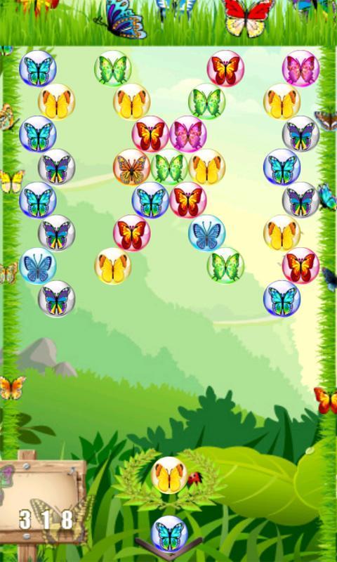 Butterfly Bubble Shooter