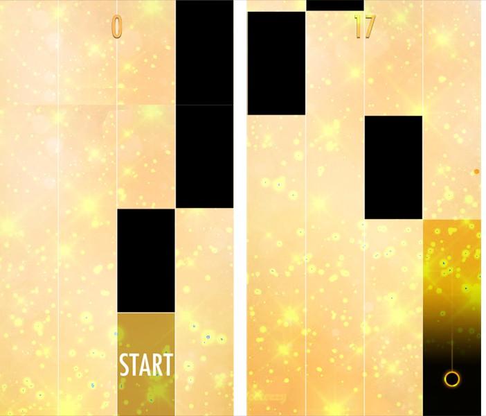 Gold Piano Tiles 2018