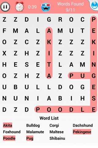 Words Search Words Puzzle Game