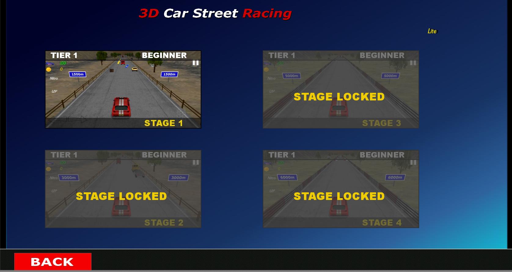 3D Car Street Racing