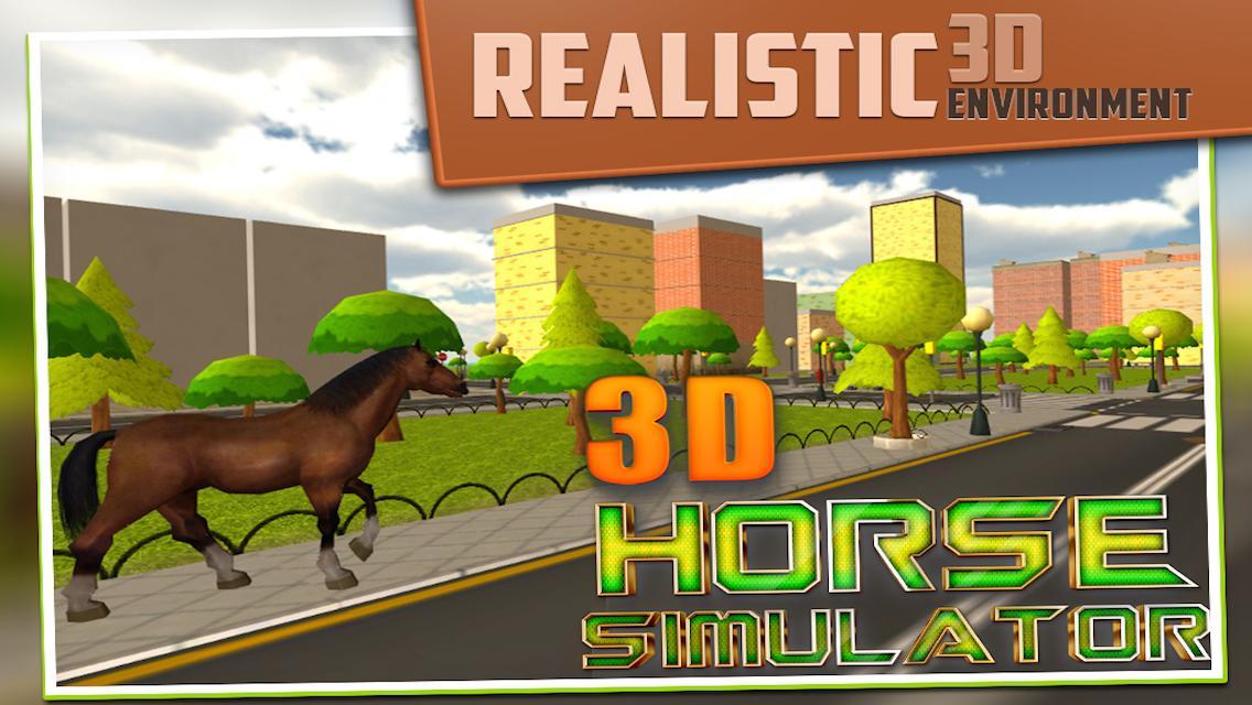 3D Horse Simulator Game Free