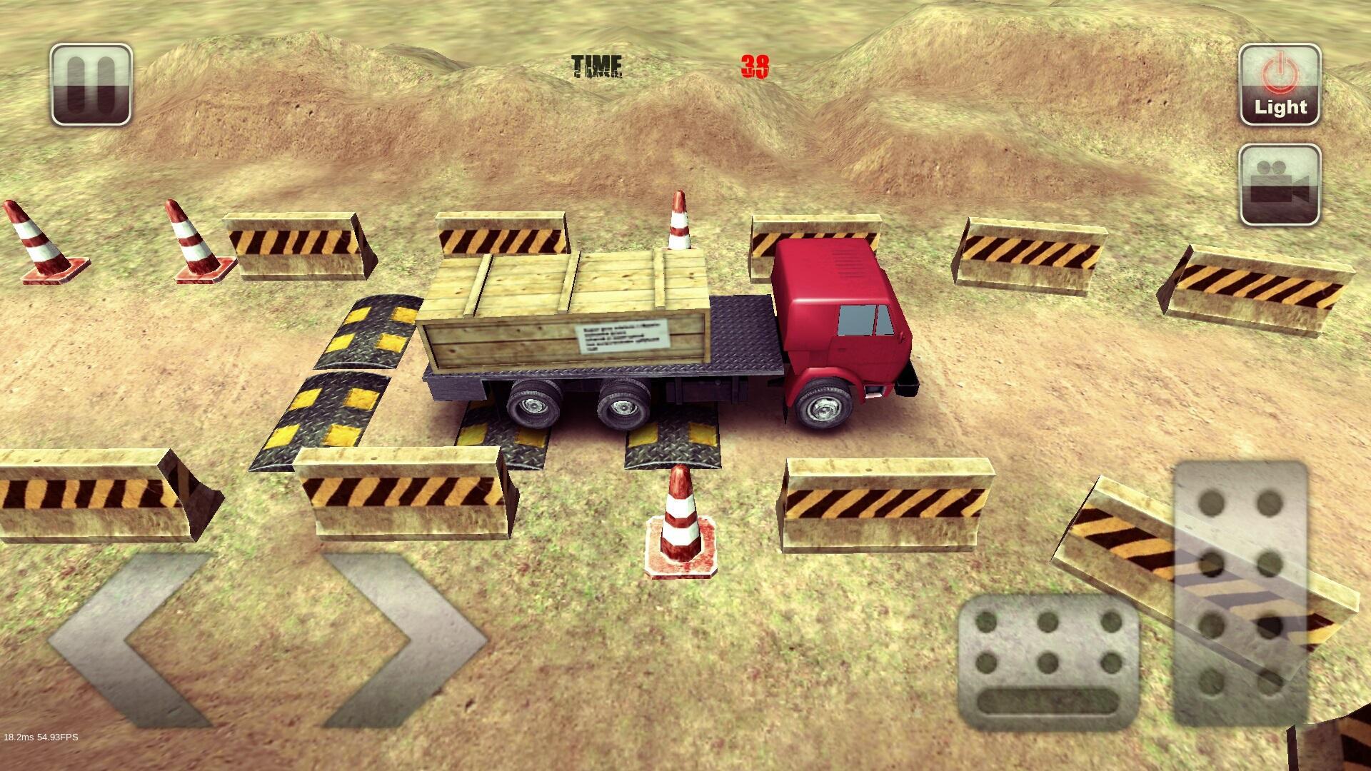 Heavy truck parking