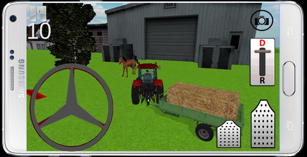 Tractor Driving Game 3D: Farm