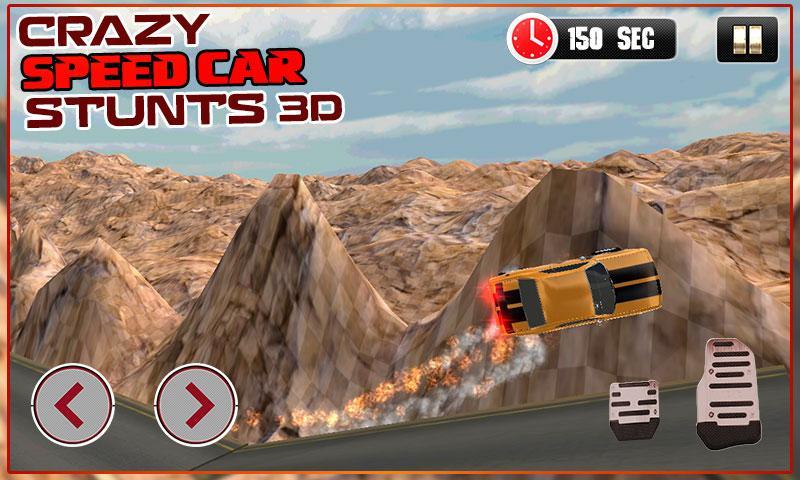 Crazy Speed Car Stunts 3D