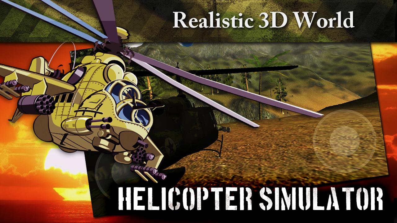 Helicopter Flight 3D Simulator