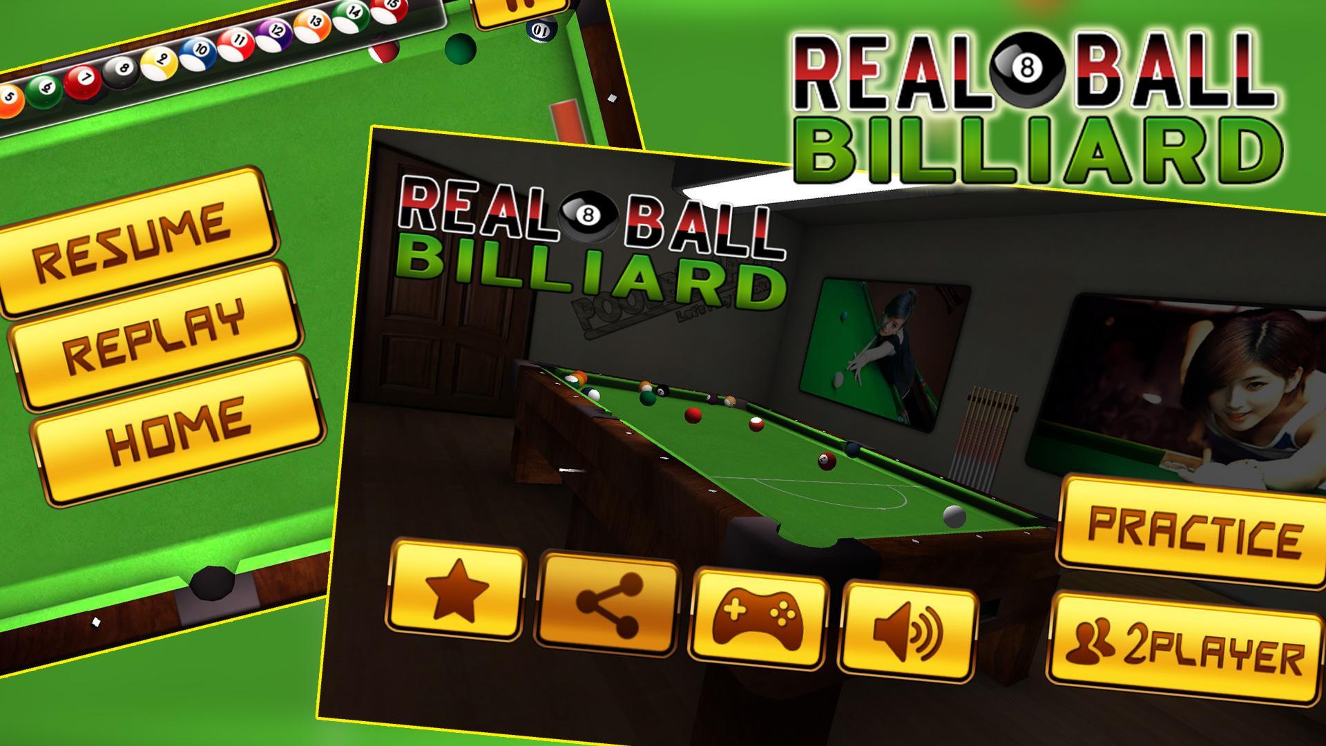 Real 8 Ball: Pool Billiards